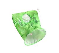 Sharplace Tunnel pour Chat d'intérieur, Sac Tubulaire pour Animal de Compagnie, Jouet Pliable pour Chat, Jouet Puzzle pour Chat, pour se Cacher et s'entraîner à, Vert