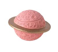 Sharplace Urne funéraire pour Animaux de Compagnie, boîte à Cendres commémorative en Ciment Robuste, Pot de Stockage Compact pour Cendres d'animaux pour, Rose