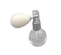 Sharplace Vaporisateur de parfum vide pour femmes et filles, transparent, de poche, pour la maison, le salon, design vintage, idée cadeau, Blanc