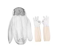 Sharplace Veste d'apiculteur Combinaison d'apiculteur Équipement de Protection du Haut du Corps Équipement de Protection Débutants Apiculteurs