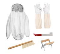 Sharplace Veste d'apiculteur, équipement de Protection Haut de Gamme avec Voile d'escrime, Combinaison d'apiculteur, Veste d'abeille pour