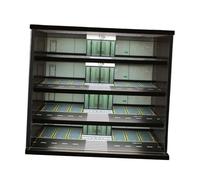 Sharplace Vitrine de parking 1/64 avec éclairage, 5 niveaux, multifonction, décoration, présentoir, cadeau, voiture moulée sous pression, garage