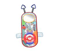 Sharplace Volant Musical, jouet interactif élevé, motricité Fine suspendu au berceau, éducatif précoce pour bébé, voyage, les enfants, Bleu foncé Rouge
