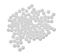 sharprepublic 100pcs Boule de Noel Blanche Boule de Polystyrène Loisirs Créatifs - Dia 15mm