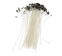 sharprepublic 100pcs Mèches Bougie en Coton Fil Pré-ciré Mèche de Rechange pour Lampe à Pétrole - 15cm, 50pcs