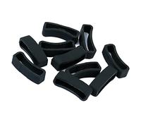 sharprepublic 10pcs Anneau De Fixation De Remplacement pour SUUNTO Ambit1 / Ambit2 / Ambit3, Boucle De Sécurité De Maintien De Bande en Silicone pour Suunto Core / - Noir 3, 24mm