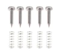 sharprepublic Set / 5pcs Vis de Montage de Marteau de Pédale de Grosse Caisse avec Ressorts pour Batteur