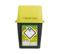 Sharpsafe 4 litres 5ème génération Jaune/gris - Poubelle à déchets cliniques