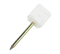 SHARROW 20pcs Épingles de Cible de Tir à l'arc Goupilles de Clou de Cible de Chasse Professionnelles en Métal pour Les Cibles de Paille et de Mousse (Blanc)