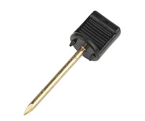 SHARROW 20pcs Épingles de Cible de Tir à l'arc Goupilles de Clou de Cible de Chasse Professionnelles en Métal pour Les Cibles de Paille et de Mousse (Noir)