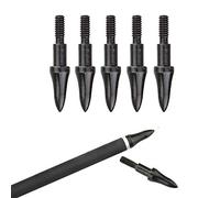 SHARROW 24pcs Pointes de Flèche Conseils Points de Champ de Flèche 75 Grains Broadheads pour Tir à l'arc Flèches de Carbone (Type 1)