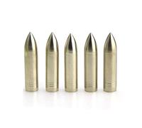 SHARROW 24pcs Tir à l'arc Pointe de Flèche 7mm Têtes de Flèches Conseils Points Broadheads pour des Flèches en Bois Flèches en Bois (Type 1)