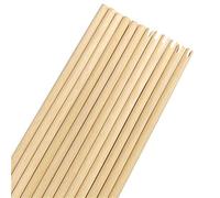 SHARROW Arbres de Flèche en Bois de Tir à l'arc Tiges de Flèches Faites à la Main 8mm/8.5mm/9mm Diamètre pour DIY Flèche de Arc Classique Traditionnel Arc Long (24pcs, 8mm Diamètre)