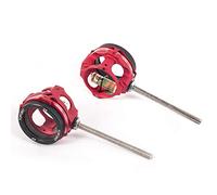 SHARROW Tir à l'arc Composé Arc Visière Scope Bow Sight Pin Viseur à Arc Composé Portée 2X 4X 6X 8X Lentille pour Arc et Flèches (Rouge, 6X Grossissement)