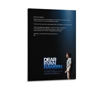 SHARU I EBRHU Dear Evan Hansen Poster mural sur toile moderne pour salon, chambre à coucher, 20 x 30 cm, style cadre