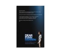 SHARU I EBRHU Dear Evan Hansen Poster sur toile moderne pour salon, chambre à coucher, 20 x 30 cm, style sans cadre