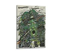SHARU I EBRHU Greystoke The Legend of Tarzan, Le Seigneur des Singes - Impression sur toile moderne pour salon, chambre à coucher - 40 x 60 cm - Style cadre