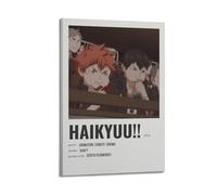SHARU I EBRHU Haikyuu Poster mural sur toile, peinture moderne pour salon, chambre à coucher, 20 x 30 cm, style cadre