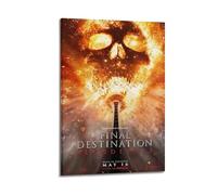 SHARU I EBRHU Poster Final Destination Bloodlines - Art mural moderne sur toile pour salon, chambre à coucher - 30 x 45 cm - Style cadre
