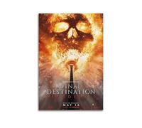 SHARU I EBRHU Poster Final Destination Bloodlines - Art mural sur toile moderne pour salon, chambre à coucher - 50 x 75 cm - Style sans cadre