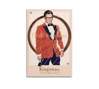 SHARU I EBRHU Poster Kingsman Le cercle d'or sur toile moderne pour salon, chambre à coucher, 50 x 75 cm, style sans cadre