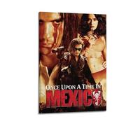 SHARU I EBRHU Poster « Once upon A Time in Mexico » - Art mural sur toile moderne pour salon, chambre à coucher - 20 x 30 cm - Style cadre
