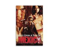 SHARU I EBRHU Poster « Once upon A Time in Mexico » - Impression sur toile moderne pour salon, chambre à coucher - 20 x 30 cm - Style sans cadre