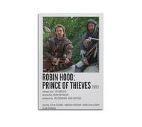 SHARU I EBRHU Poster Robin Hood Prince of Theives sur toile moderne pour salon, chambre à coucher, 30 x 45 cm, style sans cadre