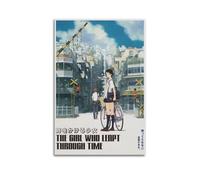 SHARU I EBRHU Poster « The Girl Who Leapt Through Time » - Impression sur toile moderne pour salon, chambre à coucher - 30 x 45 cm - Style sans cadre