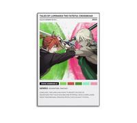 SHARU I EBRHU Tales of Luminaria The Fateful Crossroad Poster sur toile moderne pour salon, chambre à coucher, 20 x 30 cm, style sans cadre