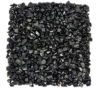 Sharvgun Lot de 200 g de pierres décoratives en obsidienne noire - Galets en pierre polies - Décoration pour la maison et le jardin