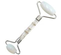 Sharvgun Masseur naturel pour le visage Gouache Grattoir pour massage du visage Rouleau de jade Guasha Grattoir pour le visage Microniddle Roller Visage Gua Sha