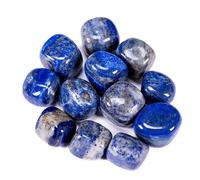 Sharvgun Pierre lapis-lazuli roulée polie pour lithothérapie Pierres et cristaux minéraux naturels Collection Décoration 200 g / lot