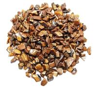 Sharvgun Pierres décoratives œil de tigre - Pierres polies - Décoration pour la maison et le jardin - Lot de 200 g