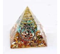 Sharvgun Pyramide d'orgonite pour protection électronique - Pyramides d'orgonite en cristal Chakra Le gardien de la tranquillité d'esprit