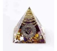 Sharvgun Pyramide d'orgonite pour protection électronique - Pyramides d'orgonite en cristal Chakra Le gardien de la tranquillité d'esprit