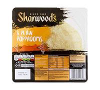 Sharwood's 8 Poppadoms unis (lot de 5 x 72 g)