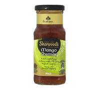 Sharwood's - Green Label- Chutney à la mangue - Légèrement épicé - Recette indienne typique - 227 grammes