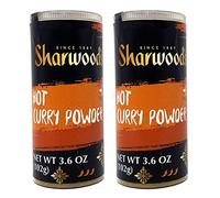 Sharwood's Hot Curry Powder, 3.6 oz (102g), Pack of 2