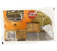 Sharwoods Lot de 4 mini pots d'ail et de coriandre Naan