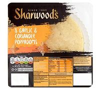Sharwoods Poppadom Ail et Coriandre Lot de 8