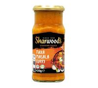 SHARWOOD'S - Tikka Masala Curry Cooking Sauce - Végétariens · Épices et Ingrédients Savoureux · Prête à L'Emploi · En 15 Minutes - Le Bocal de 420g - Le Lot De 4