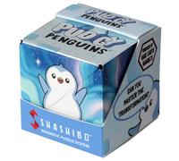 Shashibo Boîte de changement de forme de pingouins Pudgy - Jouet STEM avec aimants ultra puissants, cube puzzle se transforme en plus de 100 formes, cadeau sensoriel pour enfants, adolescents et