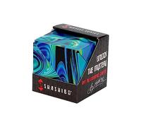 Shashibo Cube Transformable - Cube Antistress breveté et primé avec 36 aimants rares sur Le thème de la Terre - Peut Prendre Plus de 70 Formes (Mystic Ocean)