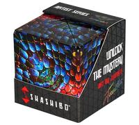 SHASHIBO Cube Transformable - Cube Antistress breveté et primé avec 36 aimants rares sur Le thème de la Terre - Peut Prendre Plus de 70 Formes (Artist Series - The Chameleon)
