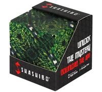 SHASHIBO Cube Transformable - Cube Antistress breveté et primé avec 36 aimants rares sur Le thème de la Terre - Peut Prendre Plus de 70 Formes (Wild Series - Forest)