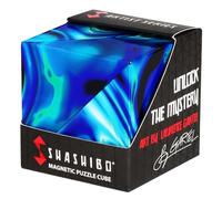Shashibo – Cube transformable – Breveté antistress, 36 aimants, plus de 70 formes (Mystic Ocean)