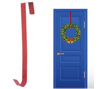 SHATCHI 1 porte-couronne de Noël en métal de 38 cm, crochet de porte d'entrée pour Noël, maison, bureau, mur, mariage, décorations à suspendre