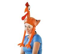 SHATCHI Chapeaux fantaisie de Noël unisexe en peluche style Turquie/requin/cheval/cheminée/renne pour enfants et adultes, Dinde Gobbler, Taille unique