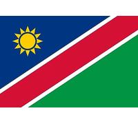 SHATCHI Drapeau National de la Namibie 152 x 91 cm avec œillets en métal de qualité supérieure